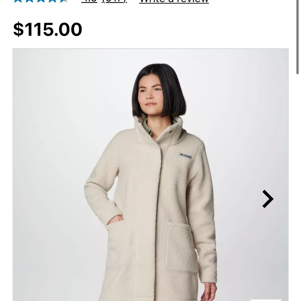 Cream Columbia Women's Panorama™ Long Jacket